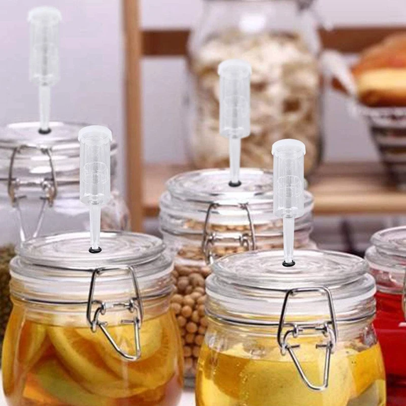 FermentationLidsAirlockKitwith6StopperAirLocksFermentation