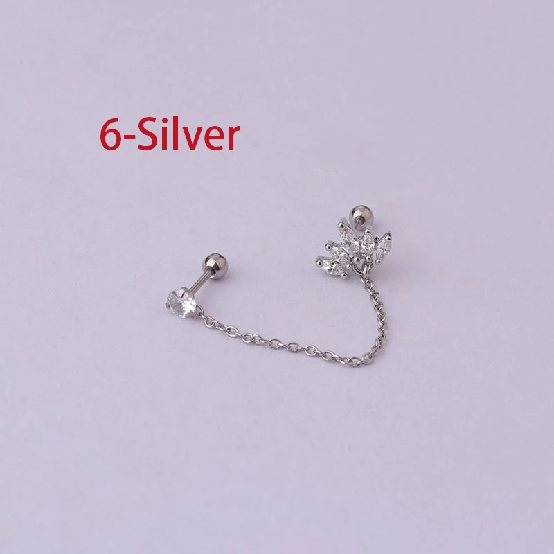 Y20421-6Silver-1PC