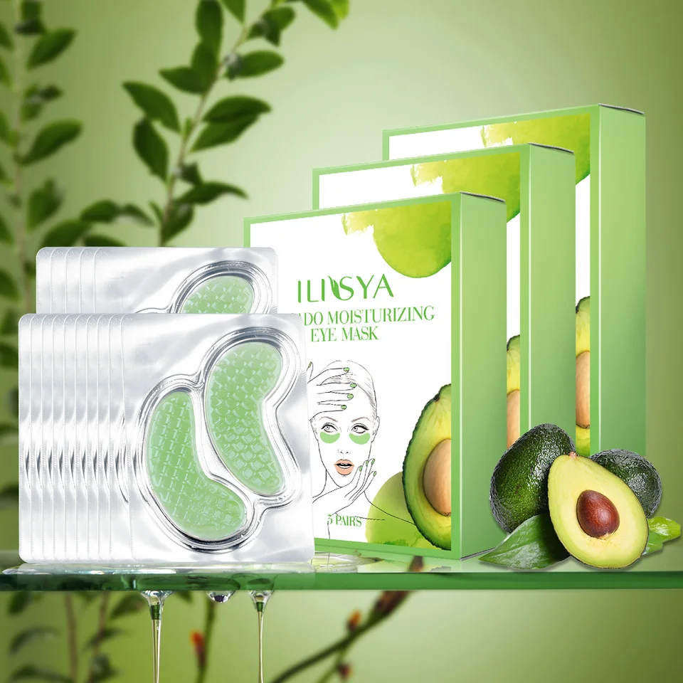 Avocado Eye Mask 15 Pairs Collagen Niacinamide Hydrating