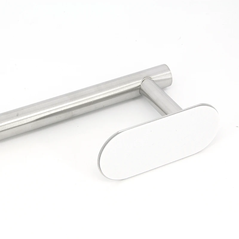 Description Picture 3 of itemTowel Holder Stainless Steel Self Adhesive Rail No Drilling Kitchen Towel Rack Wall Hanging Bathroom Hardware for Home