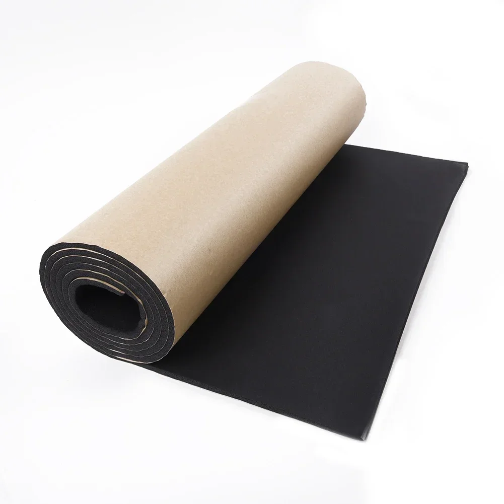 50*200cm 6mm Thick Rubber Foam Car Auto Tailgate Heat Shield Sound Insulation Deadener Soundproof Mat Pad NEW