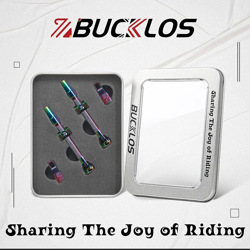 Bicycle Tubeless Valve Bicycle Valve 40mm 44mm 55mm 60mm F/V Road Bicycle Rim Valve Aluminum Alloy