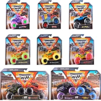 Monster Mutt Monster Jam Grave Digger 1:64 Scale Die Cast Alloy Truck Toys Monster Jam Grave Digger Monster Truck Boys Off-Road 1