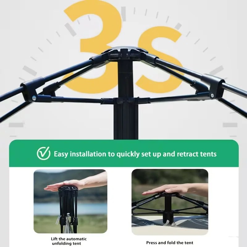 Automatic Pop-Up Camping Tent 6