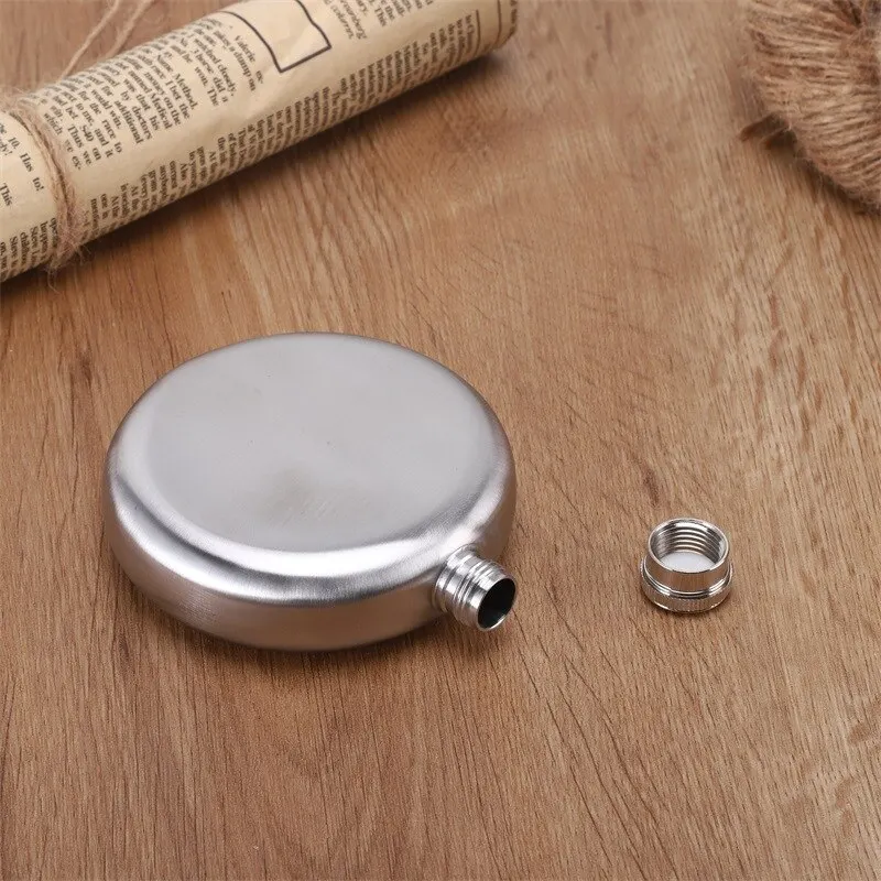 5oz/140ml stainless steel hip flask Russian wine bottle liquor pot whiskey flask