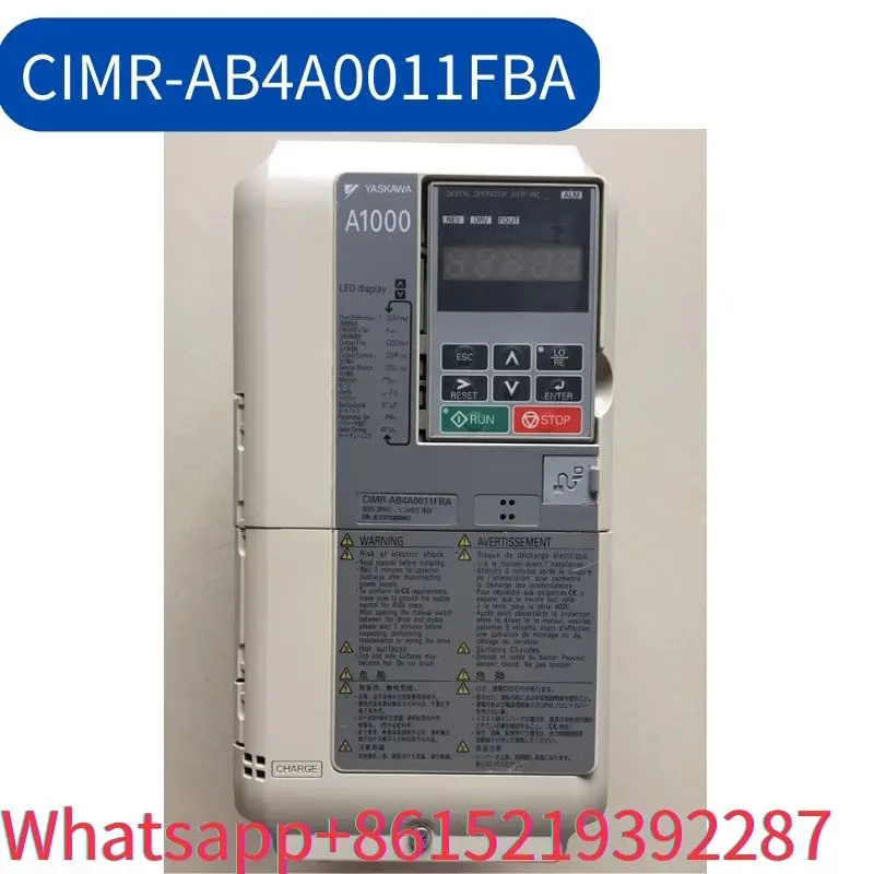 

second-hand Inverter CIMR-AB4A0011FBA 5.5KW/3.7KW tested ok