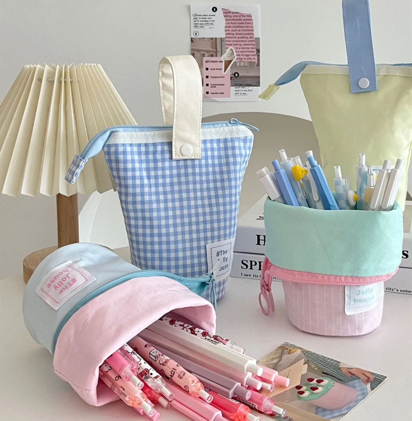 Stationery Organizer Capybara Pencil Case Stationery Storage Box Kawaii Big Capacity Pencil Case