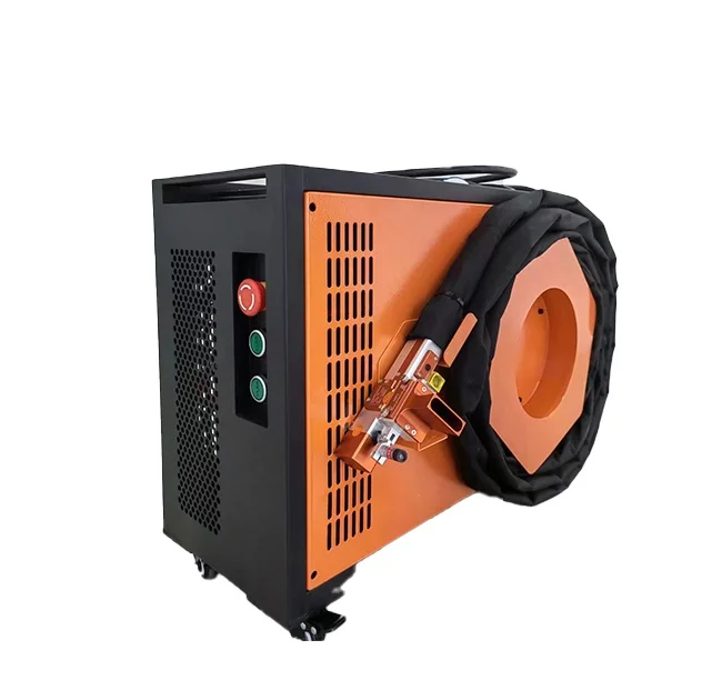 

1200W Latest technology air-cooled laser rust removal for metal surface laser cleaner mini pulsed fiber laser cleaning machine