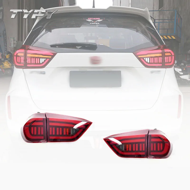 

Автомобильный задний фонарь, задний фонарь, модифицированный задний фонарь, задний фонарь, задний фонарь для Honda GK5 Fit JAZZ 2020 2021