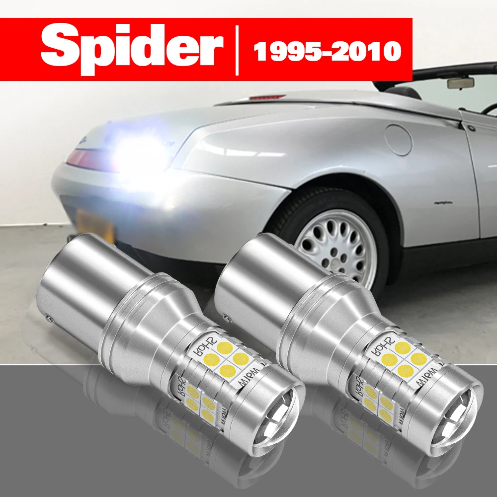 

For Alfa Romeo Spider 1995-2010 2pcs LED Reverse Light Backup Lamp Accessories 2002 2003 2004 2005 2006 2007 2008 2009