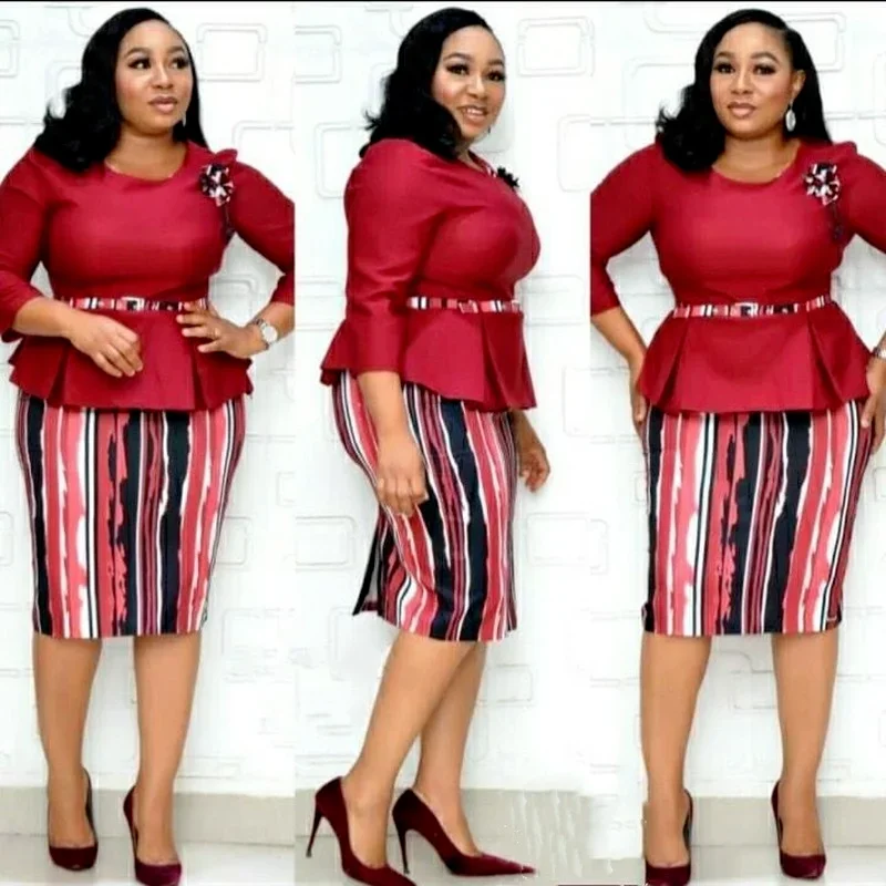 2XL-6XL African Dress for Women Summer