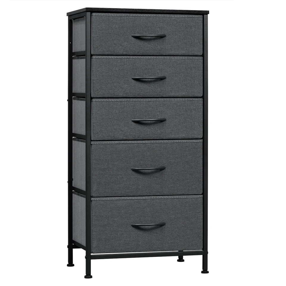 HOMCOM Cassettiera Portadocumenti Da Ufficio Schedario Con 3 Cassetti E Serratura, In Legno, Nero, 39.2 X 40 X 65.4cm | Leroy Merlin