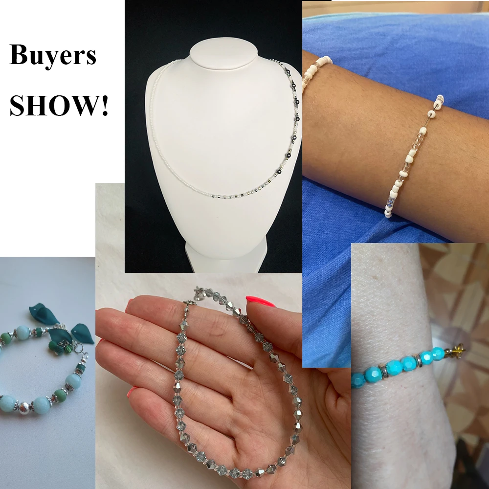 Fil En Acier Inoxydable Pour Bijoux - Fin, Or Ou Argent, Pour Création De Bracelets, Colliers, Perlage