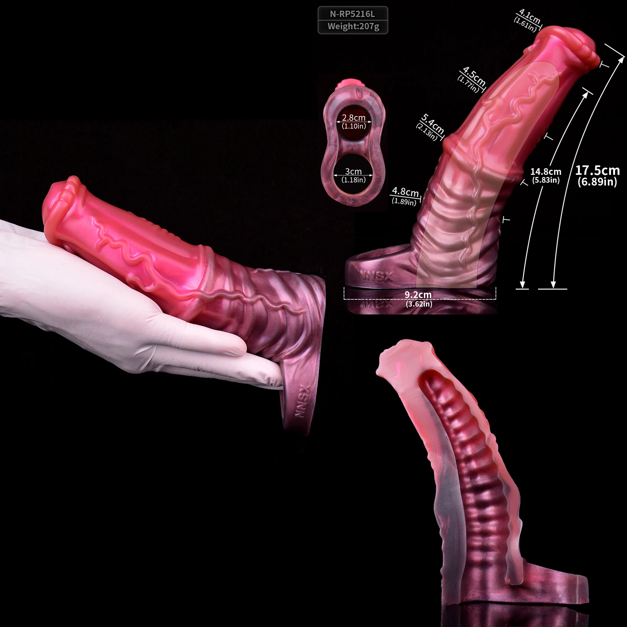 SHAZ Fantasy Horse Masturbation Cup Soft Silicone Male Masturbator Realistic Vagina Prostate Massage Pussy Sex Toys for Adult