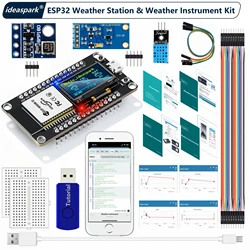 Smart Weather Station Kit with OLED Display & Sensor Suite (ESP32 WeatherStation)