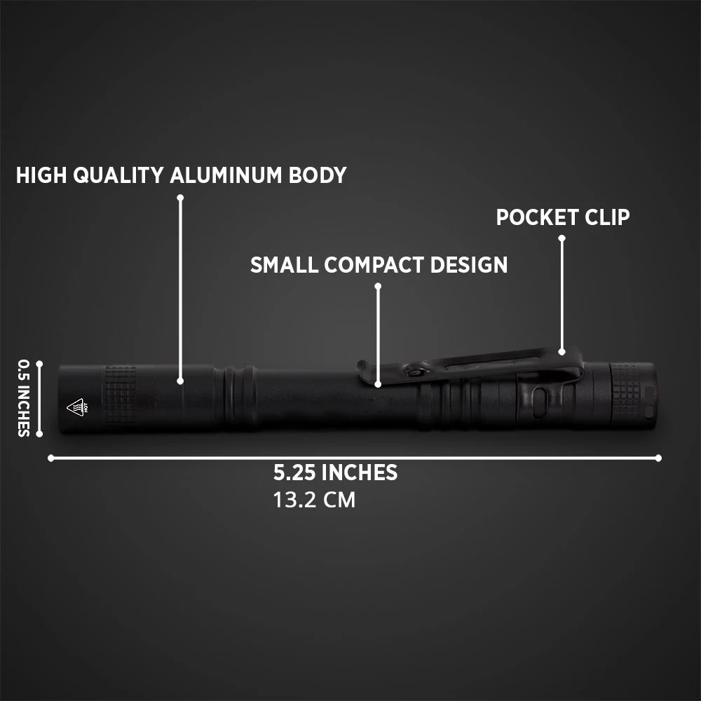 Led Flashlight Pen Doctor LED Flashlight Mini 13cm Portable White Light Dentist Nurse Torch Camping Hiking Adventure Out Flashlights
