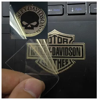 Adesivo per casco con logo in metallo con personalità retrò Adesivo per corpo moto per Harley Davidson Electra Glide 1250S PA1250 Accessori 1