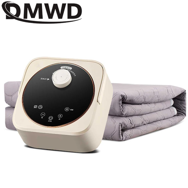 DMWD Water Circulation Heating Mattress Double Body Electric Blanket Mattress Water Heating Thermostat Warmer Winter Heater 6