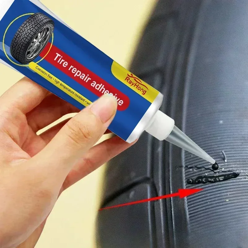 Tire Repair Black Glue Liquid Rubber Car Instant Bond Repair Adhesive tire repair kit,tire repair glue