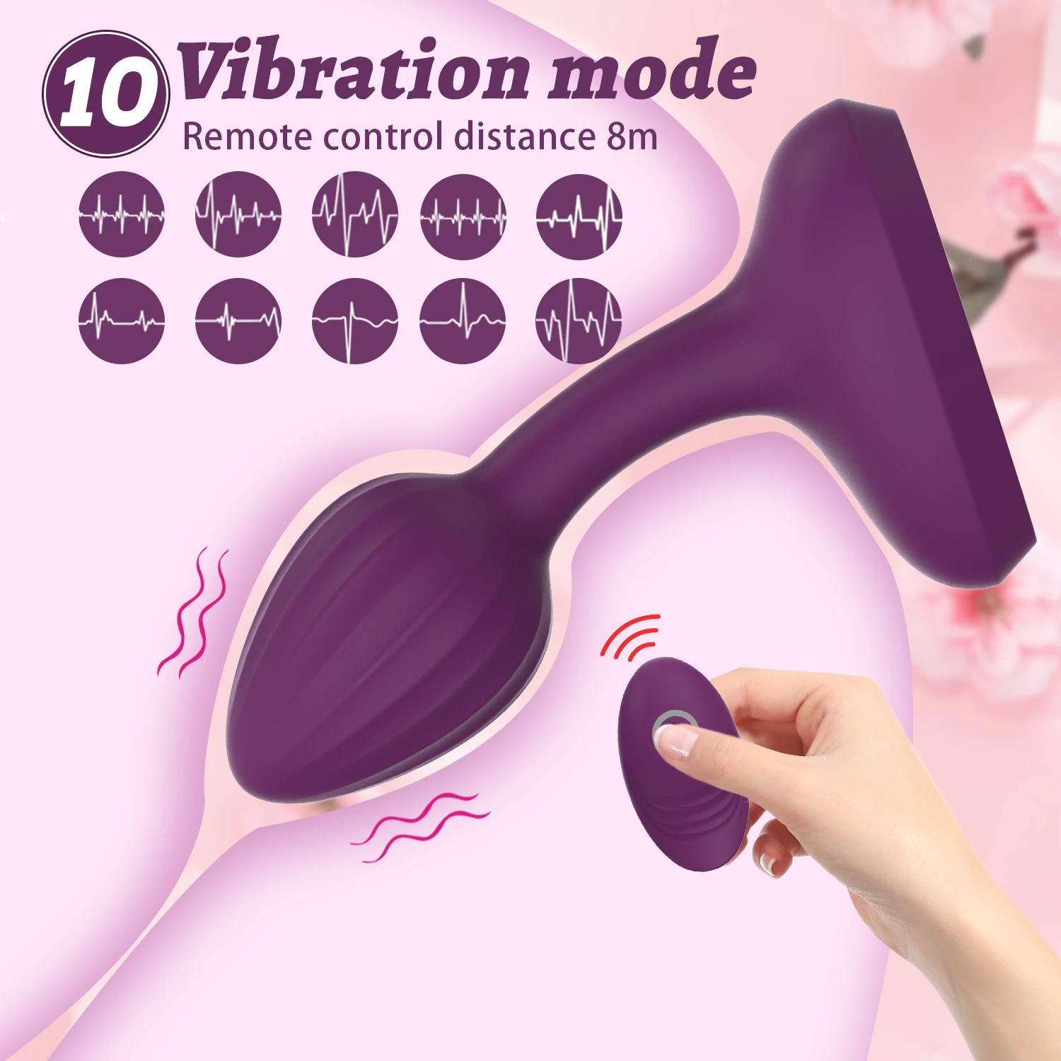 Anal plug vibrator og prostatamassage til mænd og kvinder_voghion.com