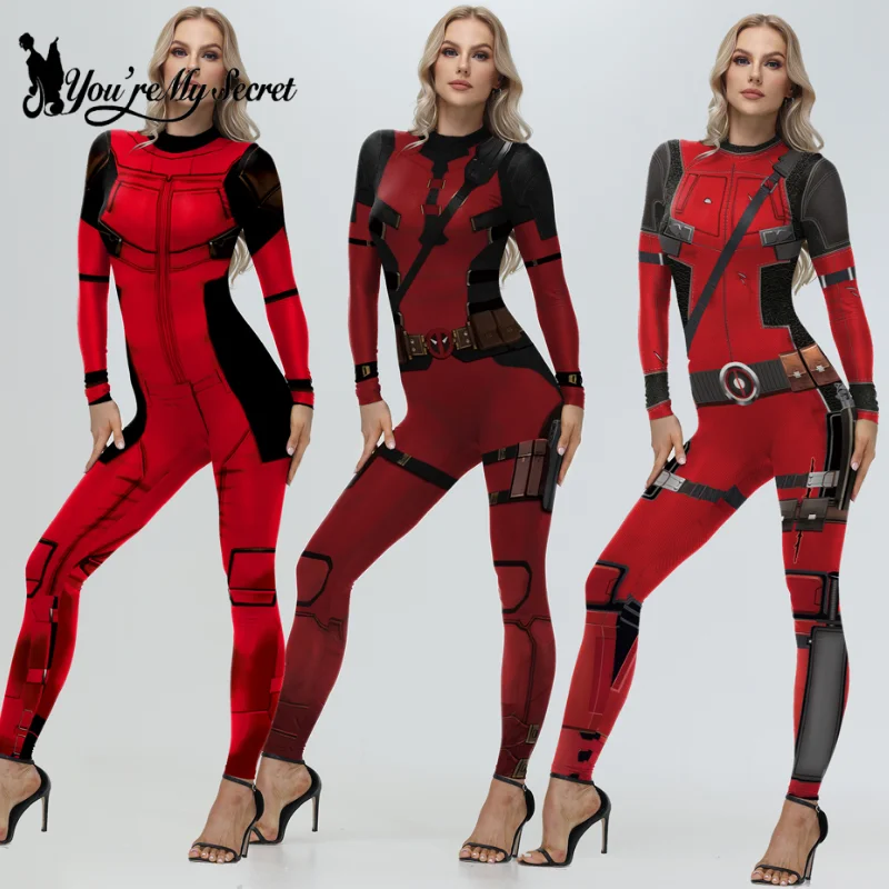 Cosplay Comic Superhero Movie Bodysuit Costume Halloween Cosplay Party Anime Jumpsuit Women Zentai Suit cosplay costume,women romper jumpsuit