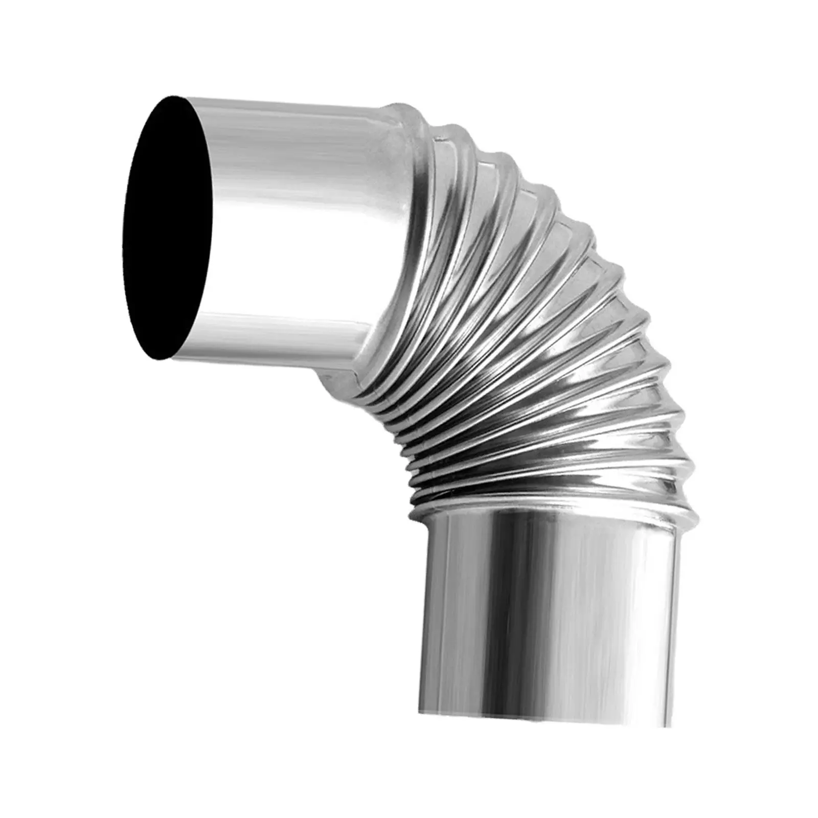 Stove Pipe Elbow Fire Place Gas Heater Exhaust Pipe for Tent Hiking Camping Stove Pipe Elbow Fire Place Gas Heater Exhaust Pipe for Tent Hiking Camping