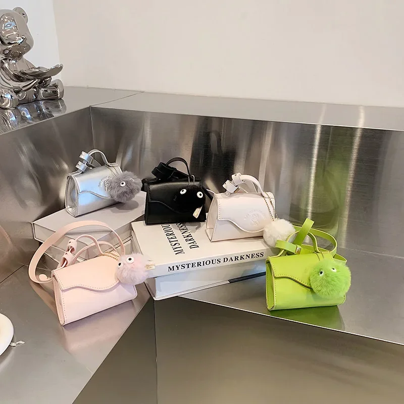 Mini Handbags New Fashion Korean Style Girls Hand-held Lipstick Small Satchel Bag Casual Sweet Shoulder Crossbody Bags for Women