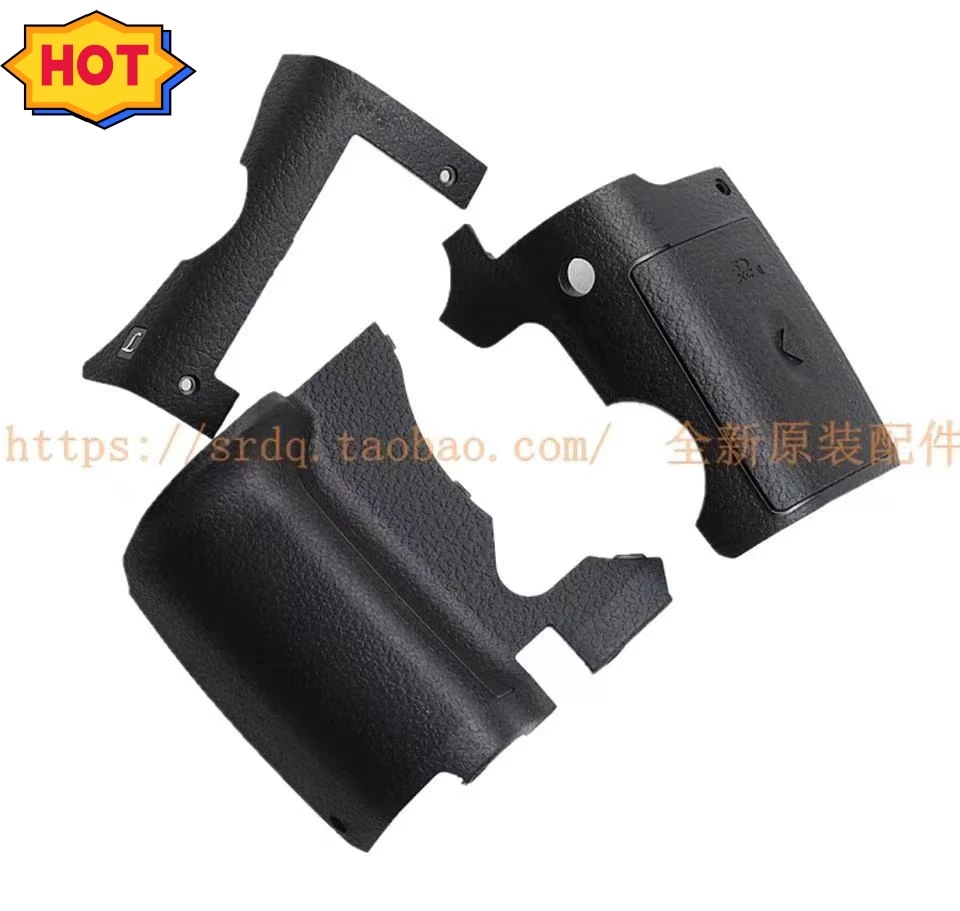 Set Nuovo Per Panasonic Gh5 Gh5S Sd Memory Card Cover Coperchio Door Grip Gomma + Coperchio Anteriore Lato Sinistro Gomma Per Lumix Dc-Gh5S Dc-Gh5