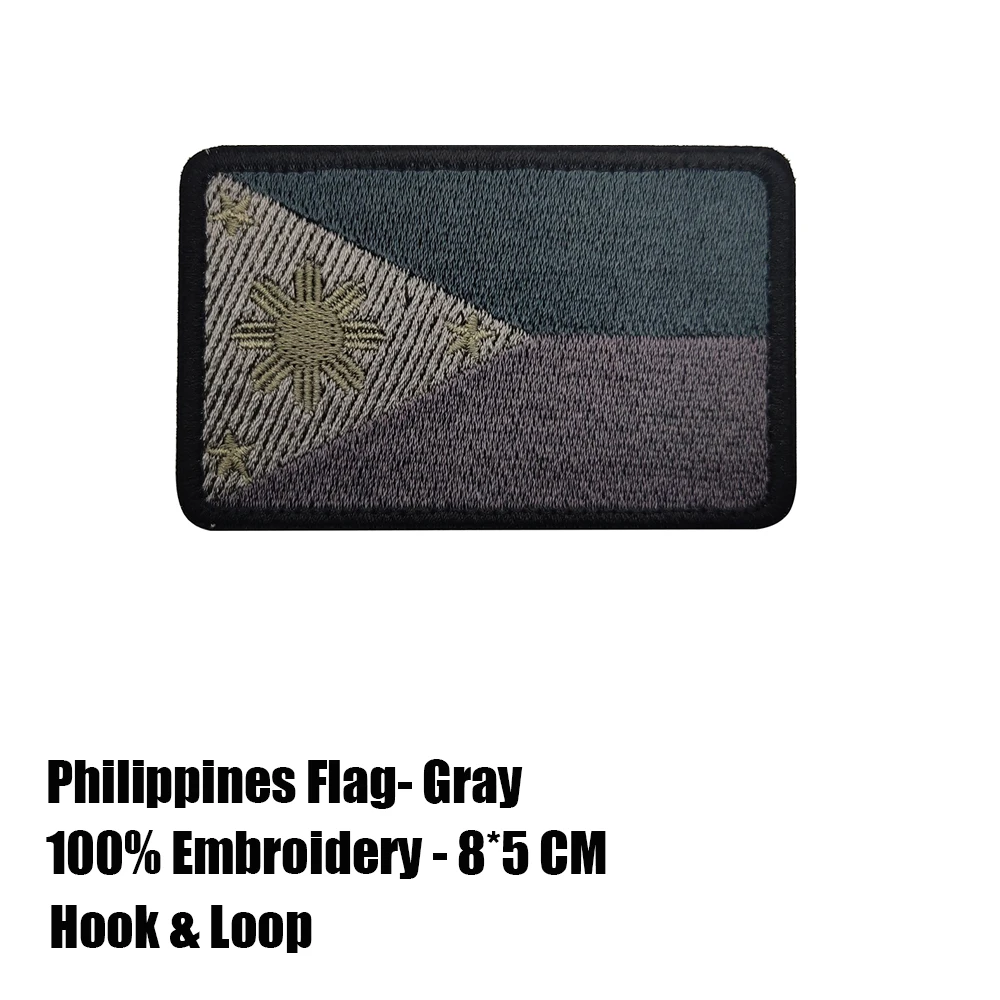 Filipino Flag Patch Filipino Pride! Iron-On Philippines Flag Patch - Foto 11