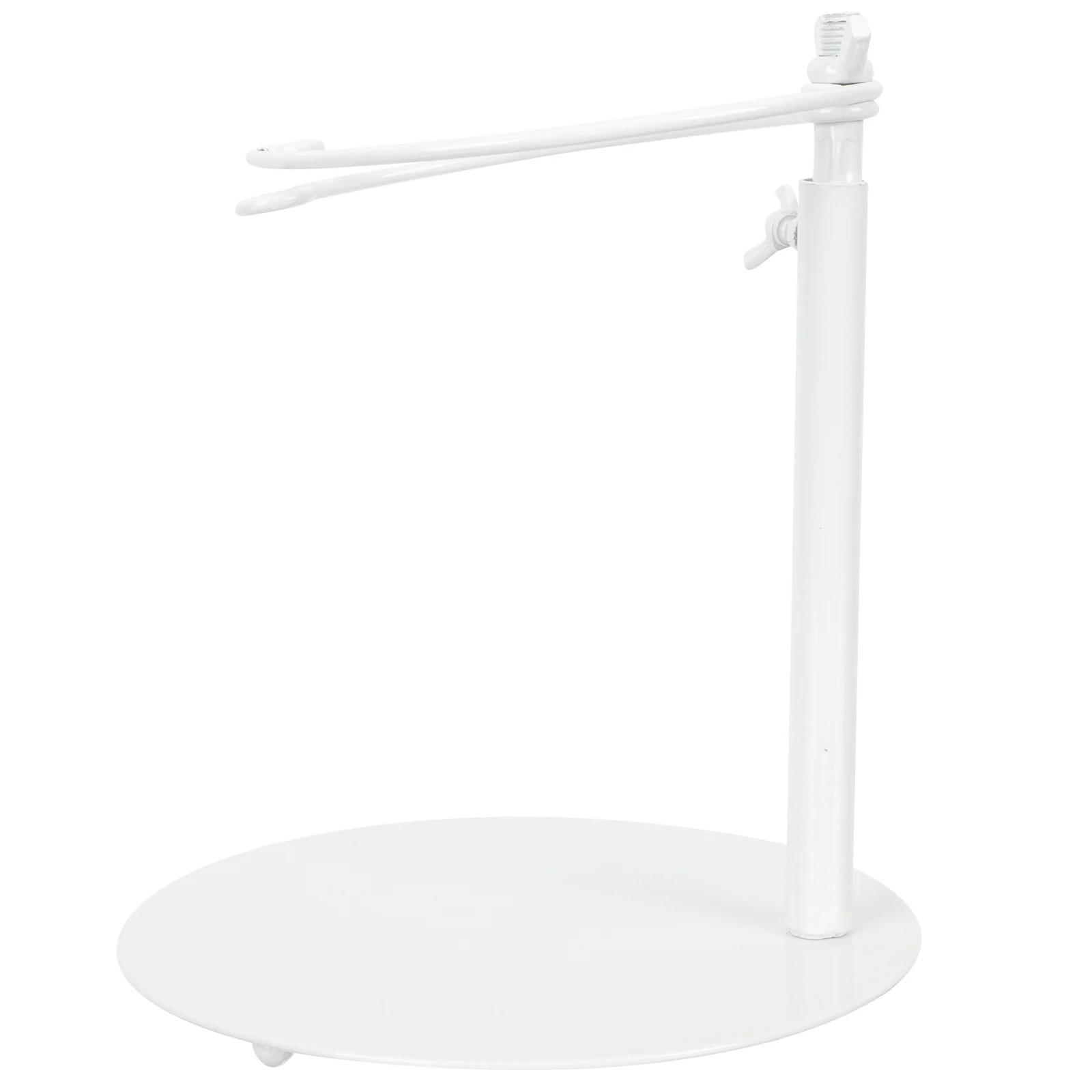 

Display Shelf Desktop Bouquet Stand Holder for Artificial Flowers Hook Stick Arrangement Iron Store Supplies
