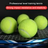 6/12pcs Tennis Balls with Mesh Carry Bag Practice Ball High Elasticity Pet Dog Playing Balls Outdoor Training Sports Competition 4