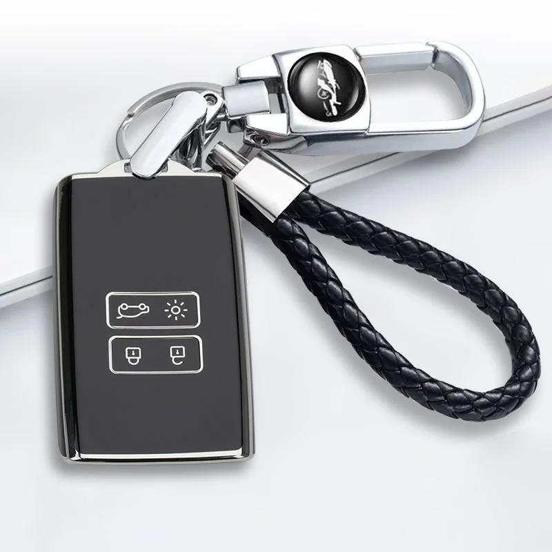 Premium TPU Car Key Cover Shell - Elegant Protection