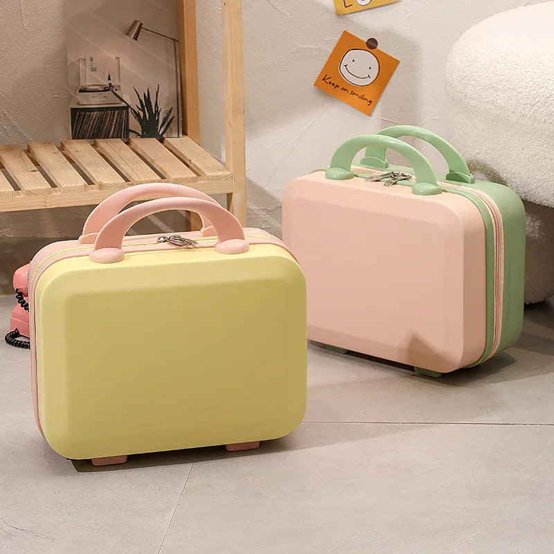 Hard Shell Mini Suitcase For Makeup Makeup Bag Mini Hard Shell