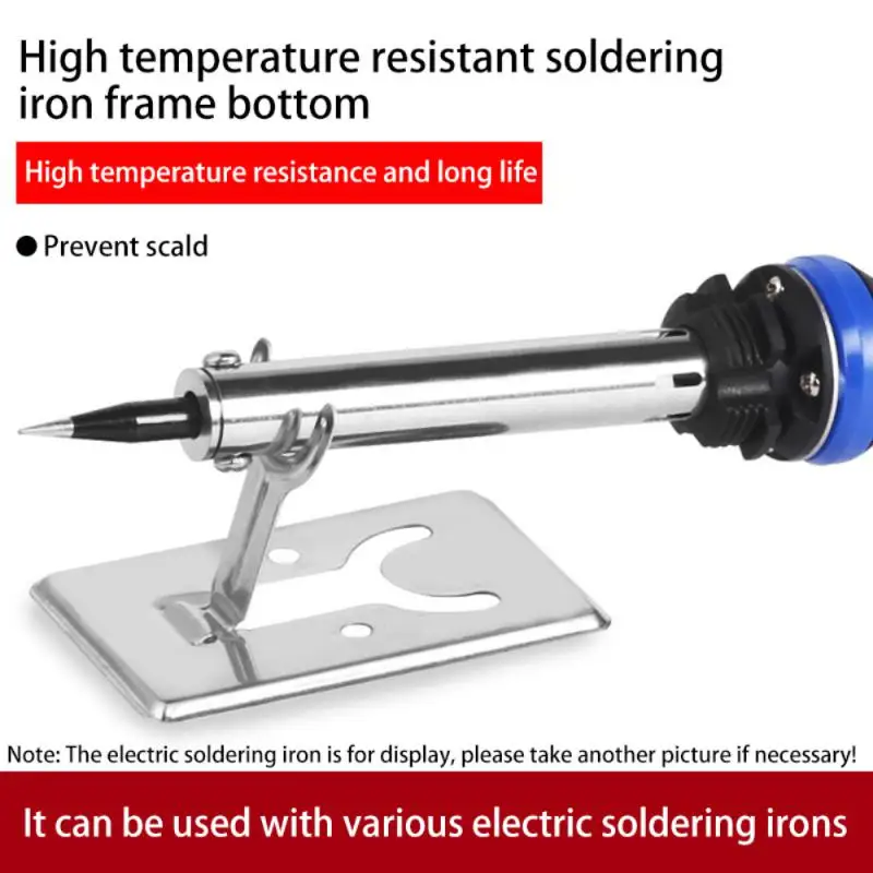 Soldering Iron Stand 3/1Pcs Electric Soldering Iron Stand Holder Metal Support Station With Solder Sponge Frame Y-Type