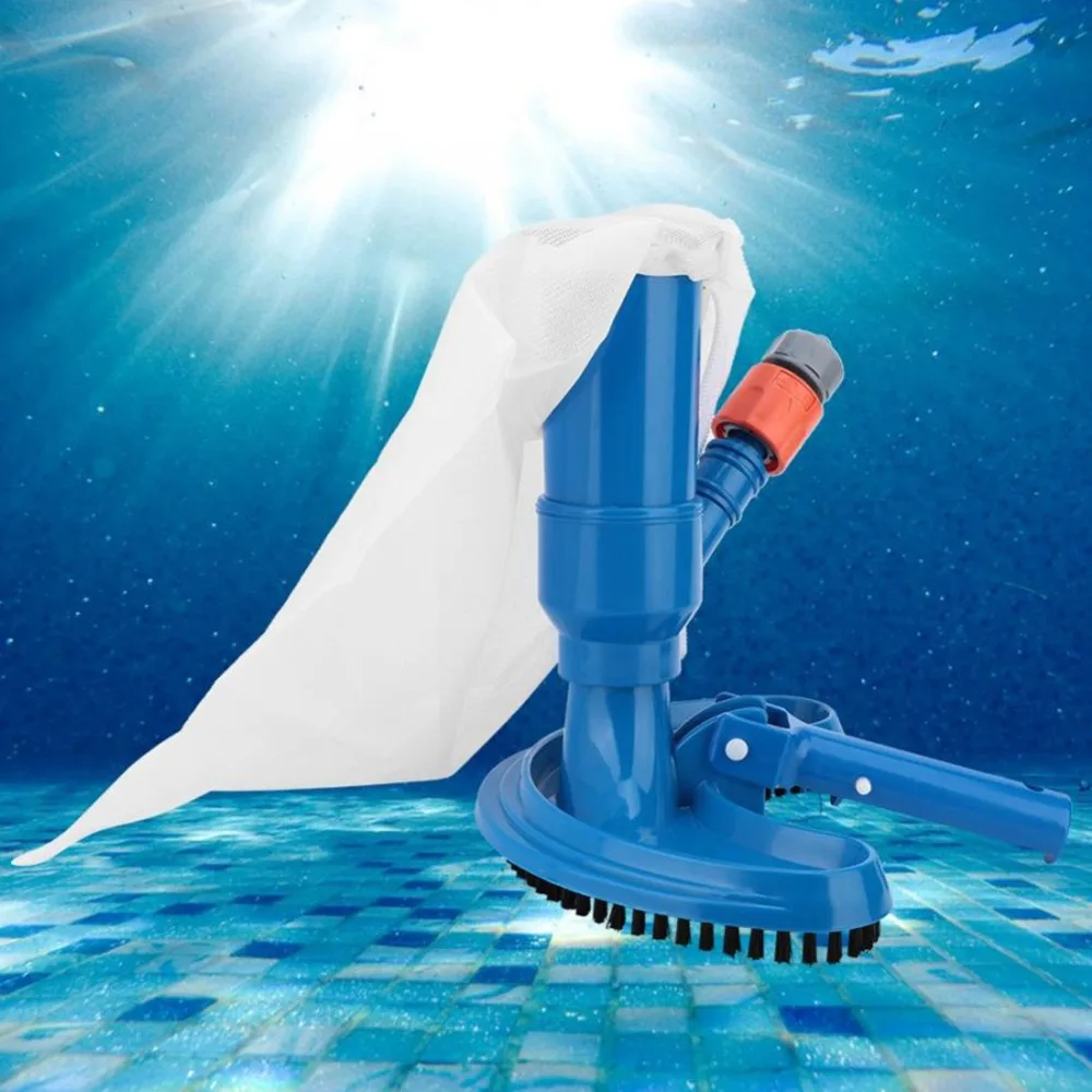 

Mini Jet Swimming Pool Vacuum Cleaner Floating Objects Cleaning Tools Suction Head Pond Fountain Vacuum Brush Pool Cleaner