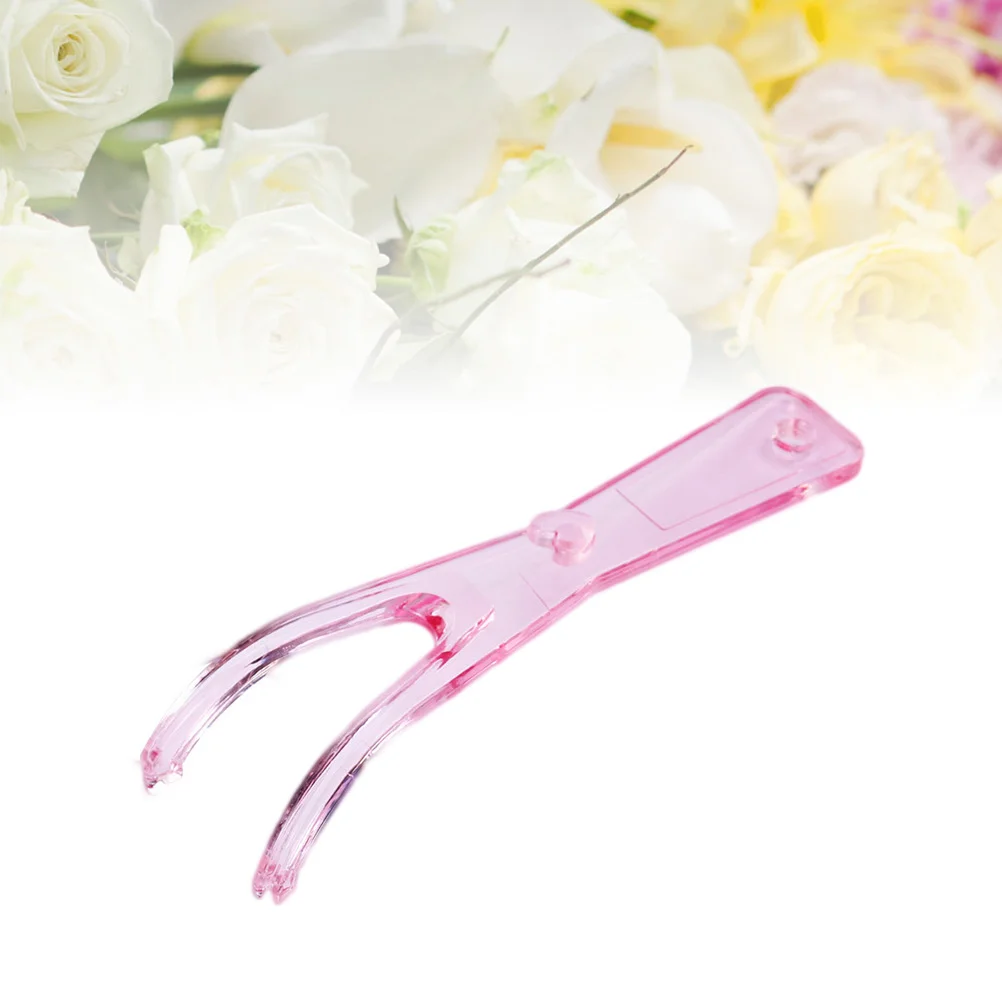 Floss Holder Reusable Flosserer Floss Holder Replacement Reusable Flosser Handle Holder for Clearing Tool (  )
