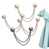 Multi-Functional 4Pcs/Set Magnetic Clothing Clips Magnet Brooch Boutonniere Pins Delicate Clothing Skirt Pants Accessories 1