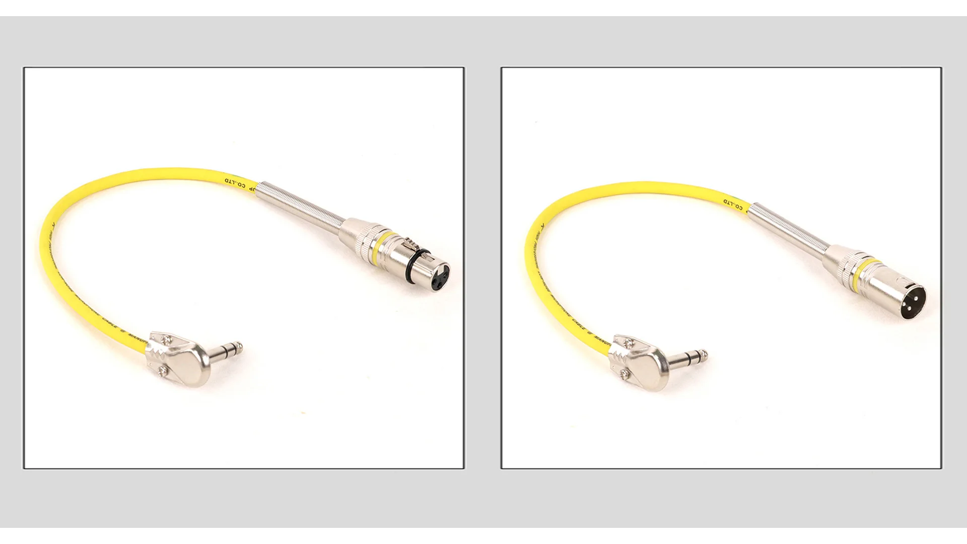 0,3 M-15M Guergeo mehrere Farben hochwertige 6,35mm Zoll trs männliche Buchse auf 3-poliges xlr weibliches/männliches Audio kabel für Gitarre – Detail 6