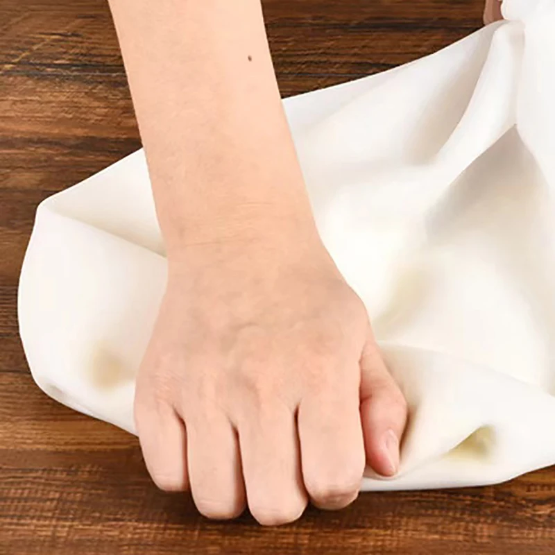 Silicone Kneading Dough Bag With Ribbon Flour Mixer Bag Versatile Dough Mixer For Bread Pastry Pizza Making Kitchen Tools