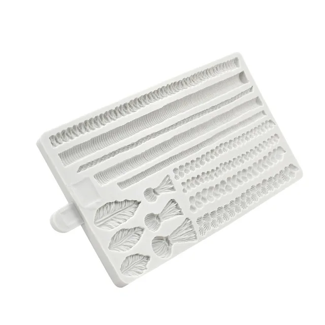 Új Gyapjúbóli Fonott Kötél Szilikon Penész Torta Szerszámok Cukorcraft Csokoládé Fondant Karácsonyi Csipke Dekoráció Konyhai Kiegészítők - Image 6