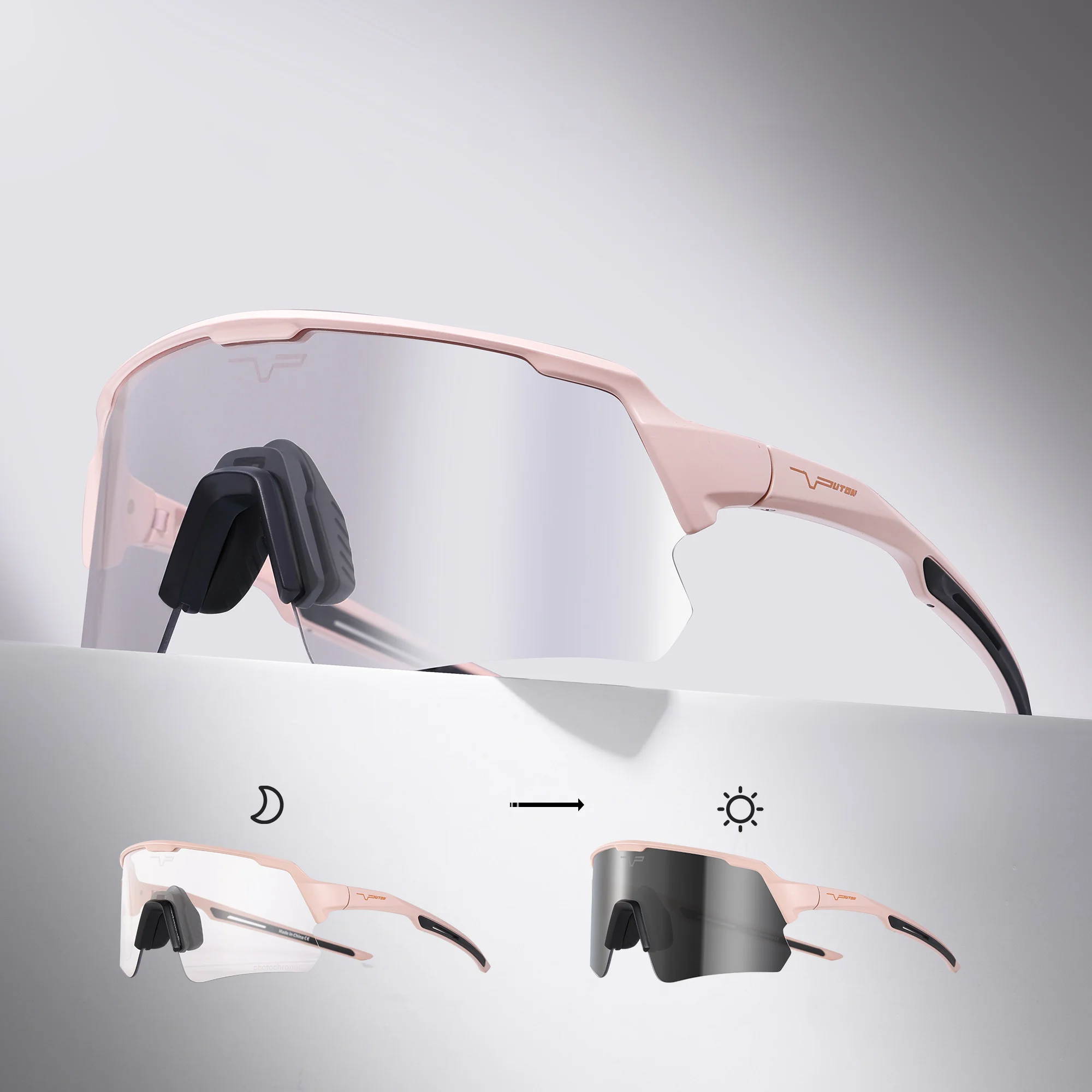 Photochromic Outdoor Sports Sunglasses