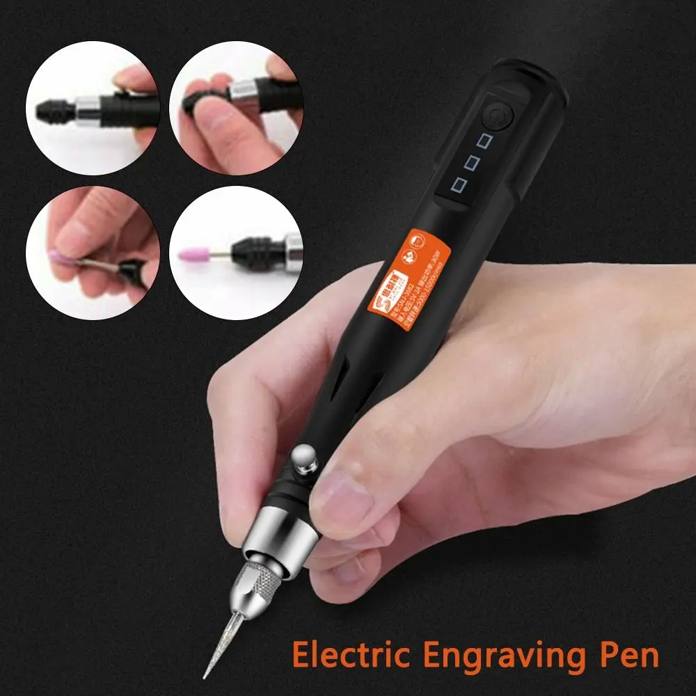 

Mini DIY Grinder Drill USB Cordless Carving Pens Rotary Polishing Tool Micro Engraver Electric Engraving Pen