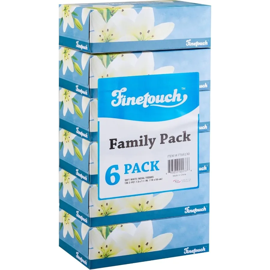 Finetouch 2Ply Soft Facial Tissues Pack