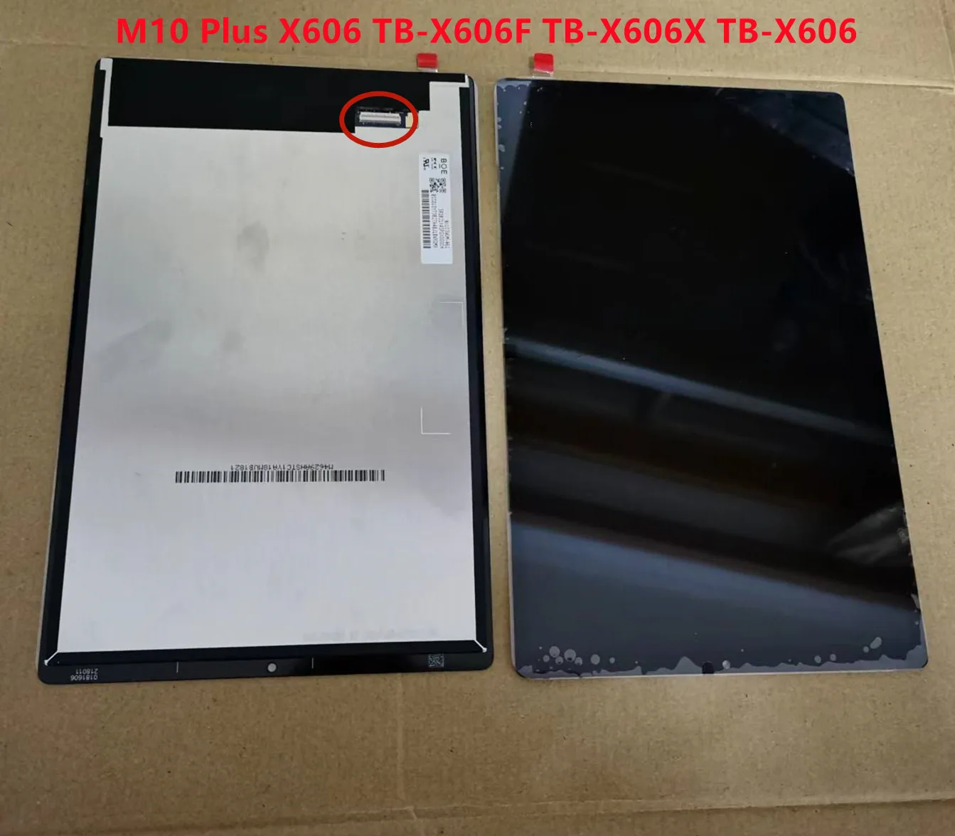 For Lenovo Tab M10 Plus LCD Display TB-X606F Touch Screen Ditigizer  Replacement