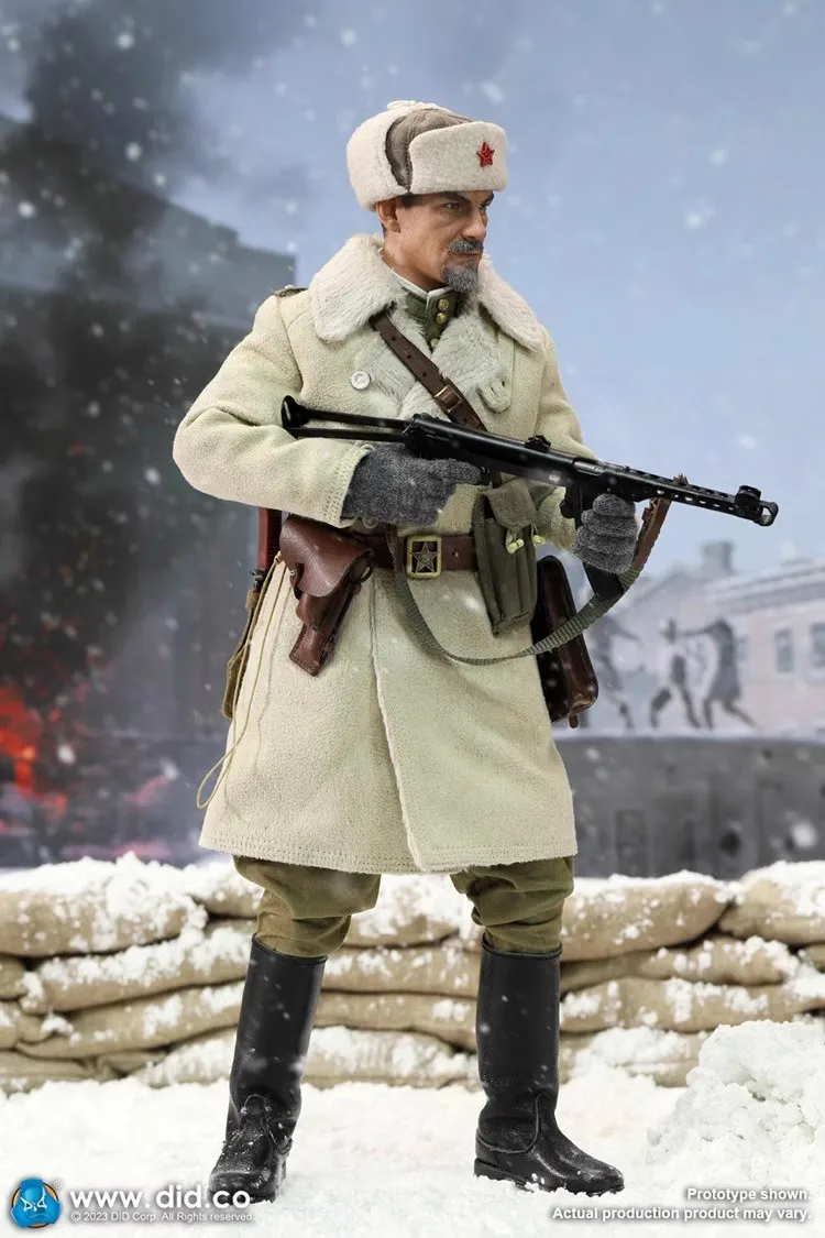 

DID R80173 1/6 Soldier Soviet Infantry Lieutenant Victor Rezenov Full Set 12'' Action Figure Doll Model Toy In Stock