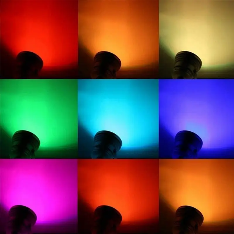 A36T-수중 조명 내장형 고전압 85-265V LED 투광 조명 RGB 분수 풀 연못 수족관 스포트라이트 전구 램프 A