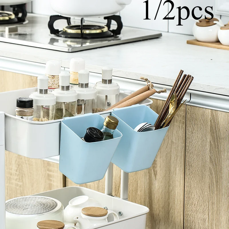 Desk Trolley Hanging Beauty Car Storage Box Hanging Container Desk Pen Container Storage Bucket 1/2pcs storage box self adhesive storage box desk organizer transparent storage box storage organizer lockable storage box bag organizer pen pouch