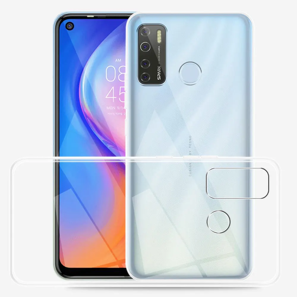 Clear Soft Silicone Phone Case Cover – Enhanced Protection