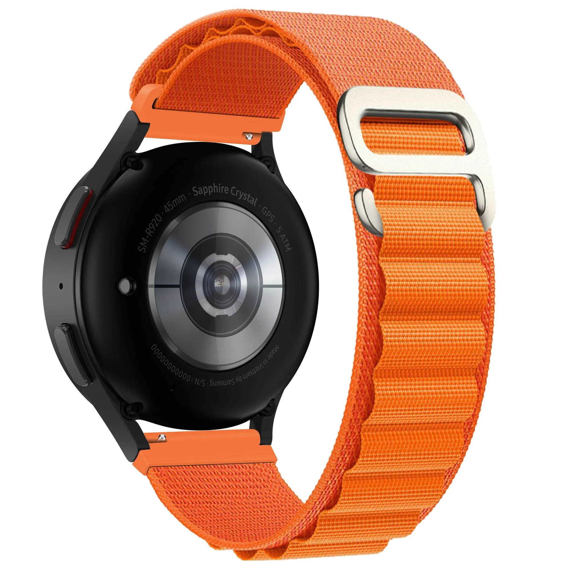 Nylon Loop Strap, Soft Sports Band Bracelet, 20mm/22mm Watchband Accessory