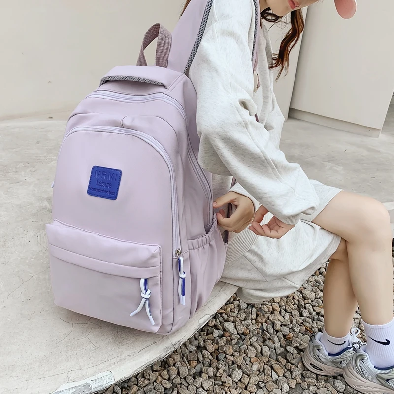 

Японские вместительные школьные рюкзаки для студентов, женский рюкзак для колледжа, унисекс, рюкзак для ноутбука с несколькими карманами для девочек, сумки для книг